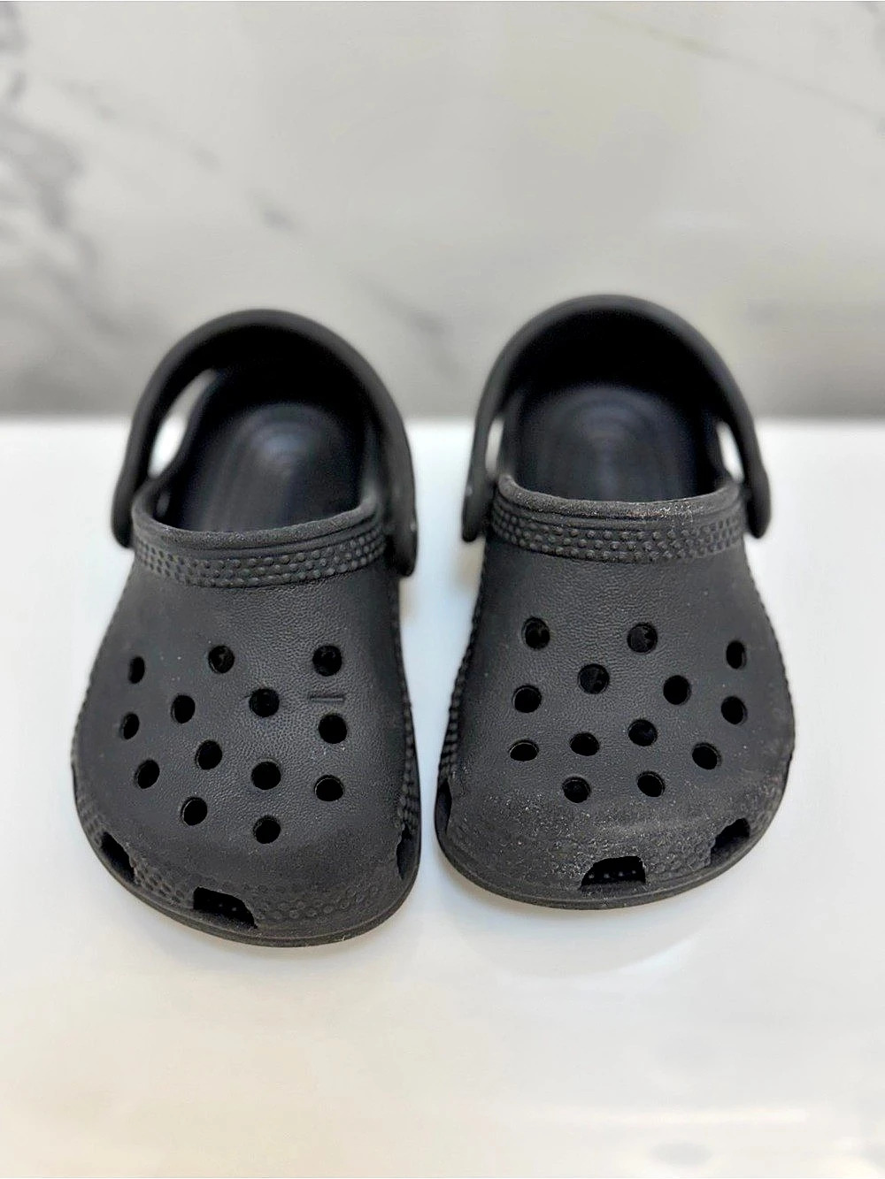 Crocs Toddler Classic Clog Kids Black Clogs